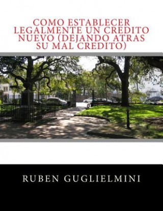 Libro Como Establecer Legalmente un Credito Nuevo (dejando atras su mal Credito) Ruben Guglielmini