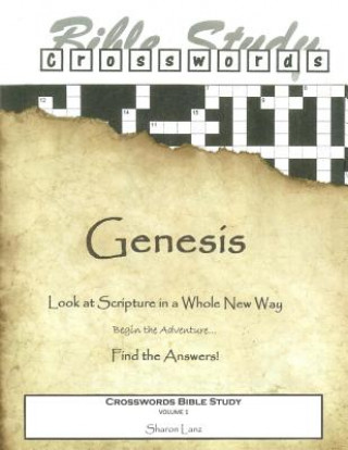 Kniha Crosswords Bible Study: Genesis Sharon Lanz