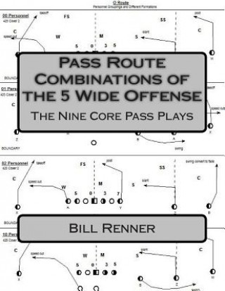 Book Pass Route Combinations of the 5 Wide Offense: The Nine Core Pass Plays Bill Renner