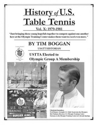 Könyv History of U.S. Table Tennis Volume 10 Tim Boggan