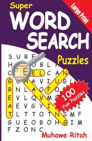 Book Super Word Search Puzzles Muhawe Ritah