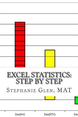 Kniha Excel Statistics: Step by Step Stephanie Glen Mat