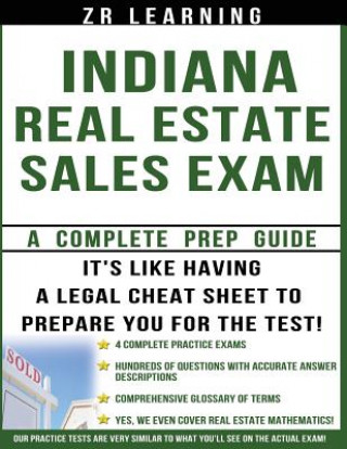 Książka Indiana Real Estate Sales Exam Questions Zr Learning LLC