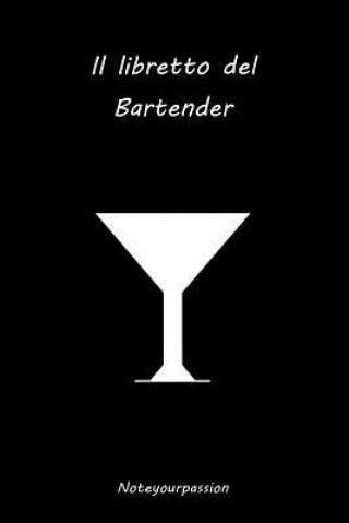 Książka Il libretto del bartender: Black Edition Simone Altospirito