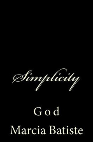 Knjiga Simplicity: God Marcia Batiste