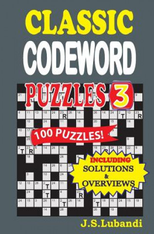 Kniha Classic Codeword Puzzles 3 J S Lubandi