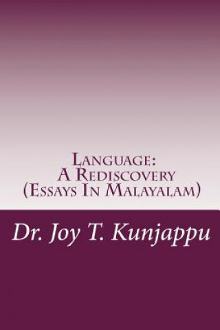 Kniha Language a Rediscovery Dr Joy Thomas Kunjappu