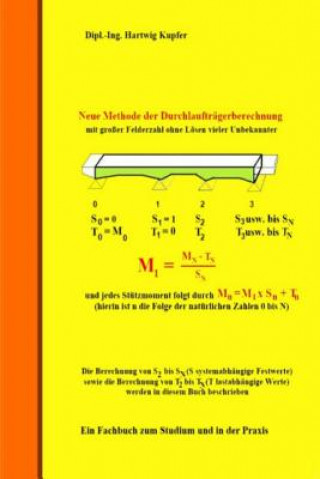 Knjiga Neue Methode der Durchlauftraegerberechnung Hartwig Kupfer