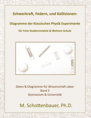Könyv Schwerkraft, Federn, und Kollisionen: Band 3: Diagramme der Klassischen Physik Experimente für Freie Studienmodule & Wohnen-Schule M Schottenbauer