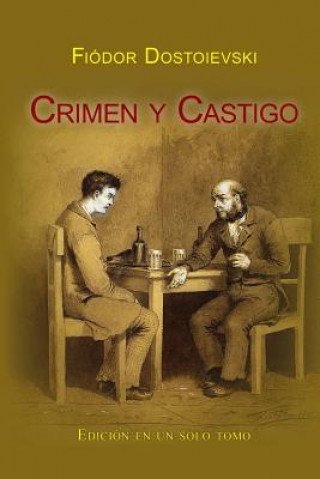 Kniha Crimen y castigo Fiodor Dostoievski