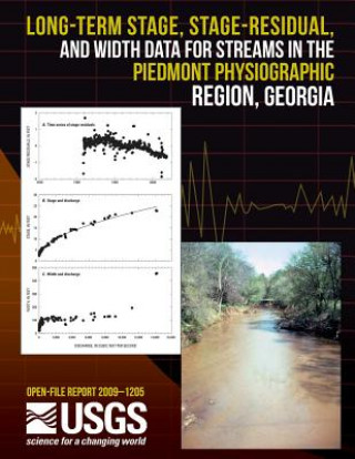 Książka Long-Term Stage, Stage-Residual, and Width Data for Streams in the Piedmont Physiographic Region, Georgia U S Department of the Interior