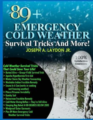 Könyv 89+ Emergency Cold Weather Survival Tricks And More! MR Joseph a Laydon Jr