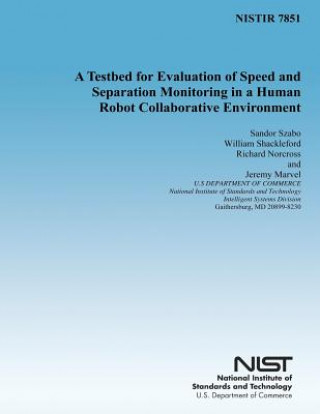 Knjiga A Testbed for Evaluation of Speed and Separation Monitoring in a Human Robot Collaborative Environment Sandor Szabo