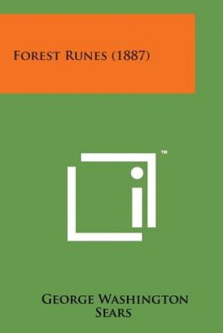 Carte Forest Runes (1887) George Washington Sears