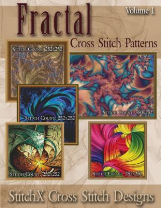 Knjiga Fractal Cross Stitch Patterns Tracy Warrington