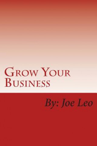 Kniha Grow Your Business: Proven Marketing Tips And The Use Of Social Media Joe Leo