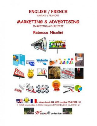 Könyv English / French: Marketing & Advertising: Color version Rebecca Nicolini