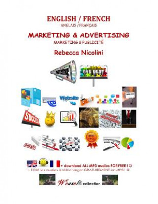 Kniha English / French: Marketing & Advertising: Black & white version Rebecca Nicolini