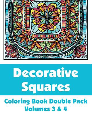 Knjiga Decorative Squares Coloring Book Double Pack (Volumes 3 & 4) Various