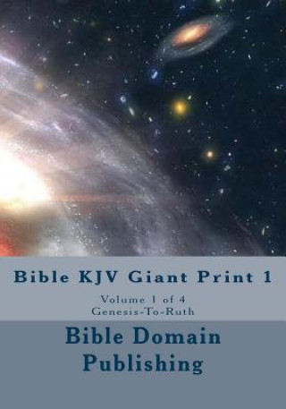 Könyv Bible KJV Giant Print 1 Bible Domain Publishing
