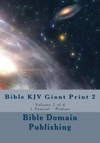 Könyv Bible KJV Giant Print 2 Bible Domain Publishing
