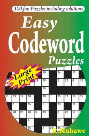 Kniha Easy Codeword Puzzles R Muhawe