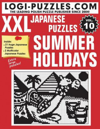Kniha XXL Japanese Puzzles: Summer Holidays Logi Puzzles