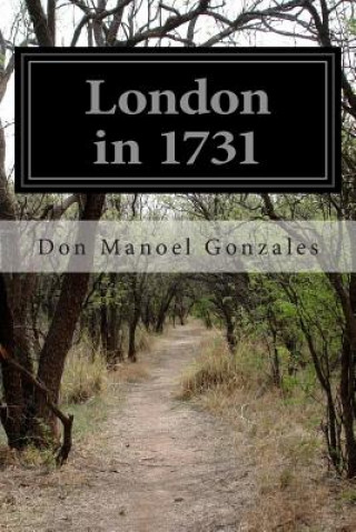 Książka London in 1731 Don Manoel Gonzales