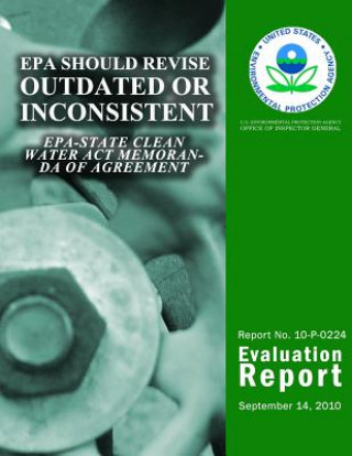 Carte EPA Should Revise Outdated or Inconsistent EPA-State Clean Water Act Memoranda of Agreement U S Environmental Protection Agency