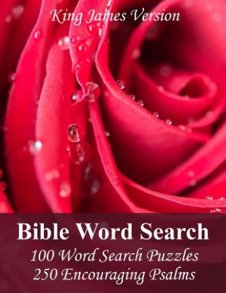 Książka King James Bible Word Search (Psalms): 100 Word Search Puzzles with 250 Encouraging Psalms Puzzlefast