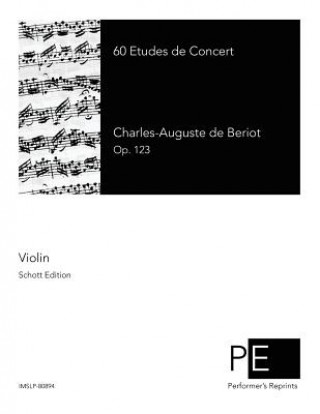 Kniha 60 Etudes de Concert Hans Wessely