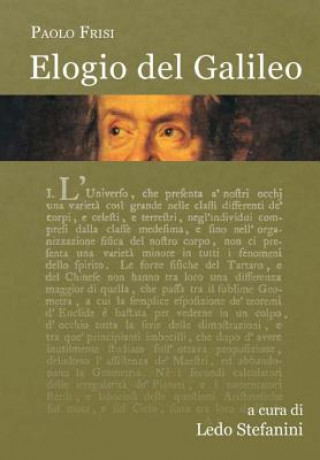 Kniha Elogio del Galileo Paolo Frisi