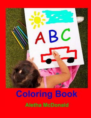 Książka A B C Coloring Book Aletha McDonald