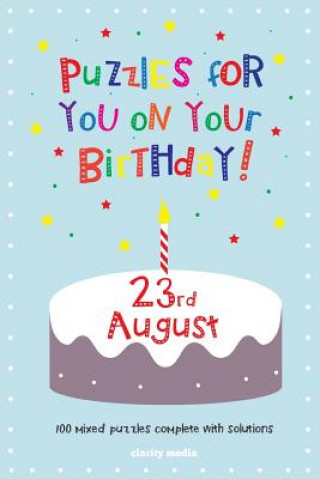 Knjiga Puzzles for you on your Birthday - 23rd August Clarity Media