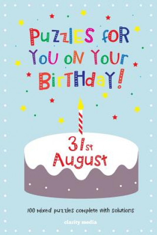 Книга Puzzles for you on your Birthday - 31st August Clarity Media