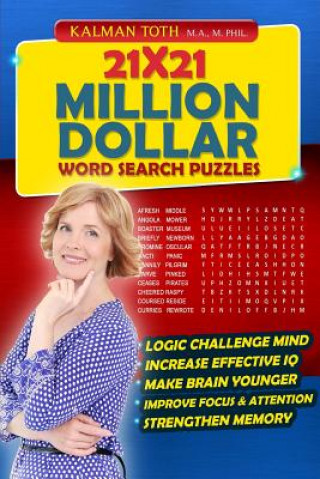 Kniha 21x21 Million Dollar Word Search Puzzles Kalman Toth M a M Phil