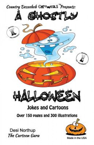 Buch A Ghostly Halloween -- Jokes and Cartoons: in Black + White Desi Northup