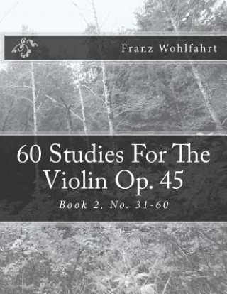 Könyv 60 Studies For The Violin Op. 45 Book 2: Book 2, No. 31-60 Franz Wohlfahrt