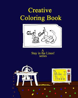 Kniha Creative Coloring Book Mike J Preble