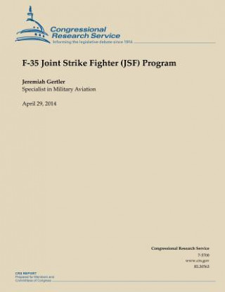 Könyv F-35 Joint Strike Fighter (JSF) Program Jeremiah Gertler