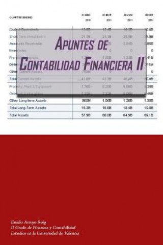 Carte Contabilidad Financiera II: Apuntes de contabilidad financiera avanzada Emilio Arroyo Roig