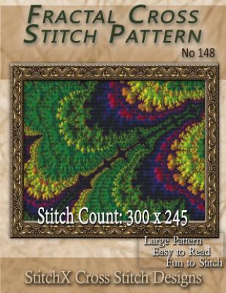 Книга Fractal Cross Stitch Pattern No. 148 Tracy Warrington