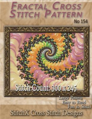 Książka Fractal Cross Stitch Pattern No. 154 Tracy Warrington