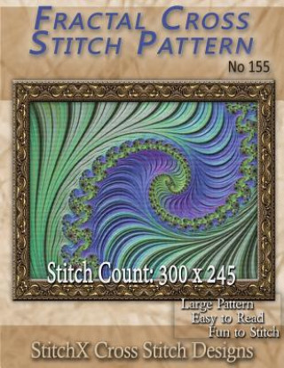 Libro Fractal Cross Stitch Pattern No. 155 Tracy Warrington