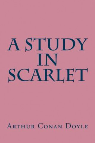 Carte A study in Scarlet MR Arthur Conan Doyle