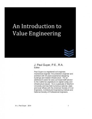 Carte An Introduction to Value Engineering J Paul Guyer