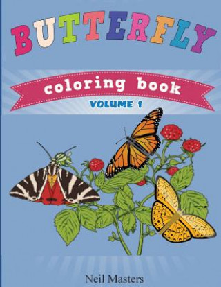 Książka Butterfly Coloring Book (Avon Coloring Books) Neil Masters