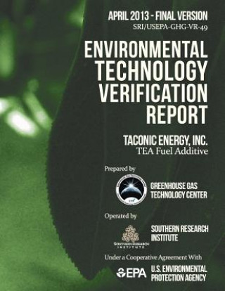 Kniha Environmental Technology Verification Report U S Environmental Protection Agency