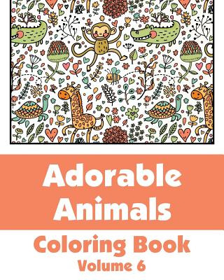 Buch Adorable Animals Coloring Book (Volume 6) Various