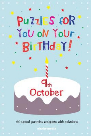 Kniha Puzzles for you on your Birthday - 9th October Clarity Media